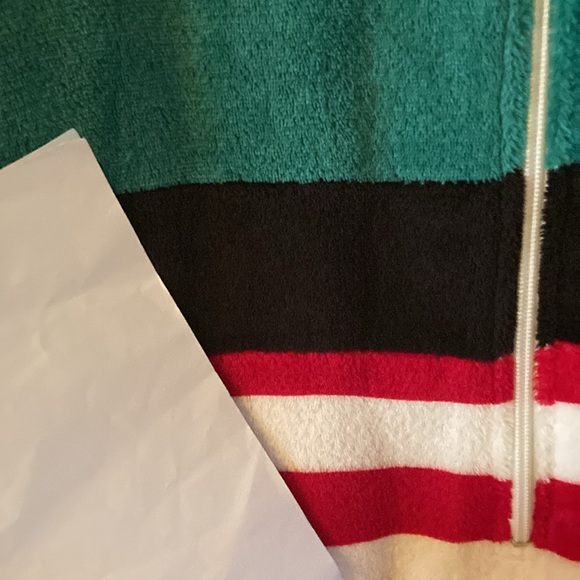 Women Derek Heart red green elf one piece pajamas size M - Picture 4 of 7